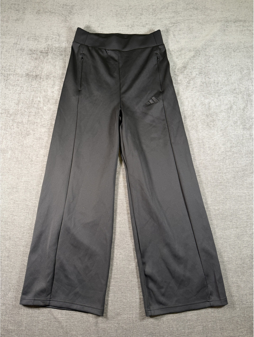 Adidas Women's Black Wide-Leg Activewear Pants Size S